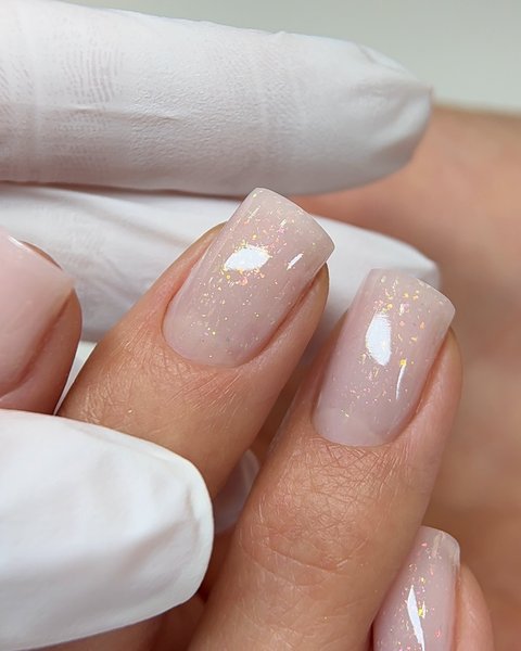 Stylizacja z brokatem